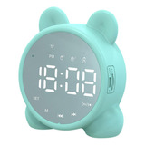 Reloj Despertador Inteligente Con Audio, Parlante Bluetooth