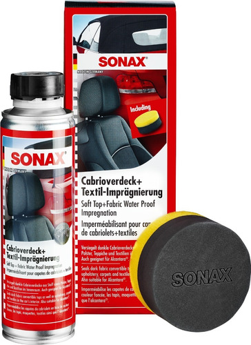 Sonax Repelente De Líquidos 250ml Para Capotas 75060