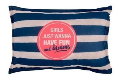 Fronha Travesseiro 68x54cm Girls Just Wanna Have Fun Uatt