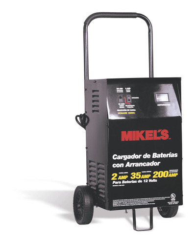 Cargador Baterías Con Arrancador 2/35/200 Amp Mikels Cba-200