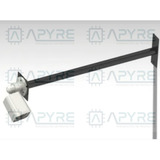 Soporte De Cámara Cctv Brazo Exterior 75cm Placas 10 X 10cm