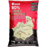 Whey Concentrado Chocolate Branco 1kg - Growth Supplements