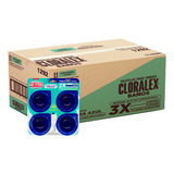 Cloralex Baños Pastilla Para Tanque Azul 4pz Pack 12 Blister