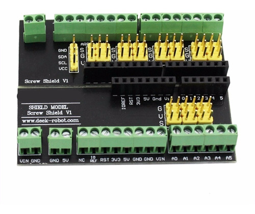 Screw Shield Xd-216 Uno R3 Terminales Para Arduino Hobb