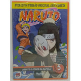 Dvd Naruto Volume 5 - Liberte O Poder Da Raposa