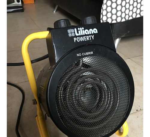 Caloventor Industrial Powerty Liliana Cfi800 3000w Negro