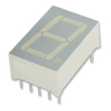 Lote X 3; Display Led 7-seg 0.56  Anodo Comun Amarillo Ambar