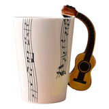 Tazas De Café X Musician's, 10 Diseños Creativos, Para Guita