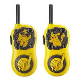 Walkietalkies De Pokemon Pikachu Frs Para Niños Estereo De