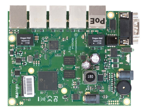 Routerboard 5 Puertos Gbit Mikrotik Rb450gx4