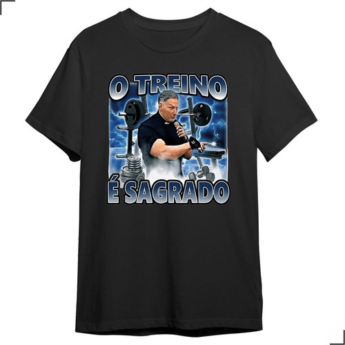 Camisa Plus Size Treino Sagrado Padre Marcelo Rossi Maromba