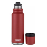 Termo Coleman Acero Inoxidable Rojo Heritage Red 1.2l Mate