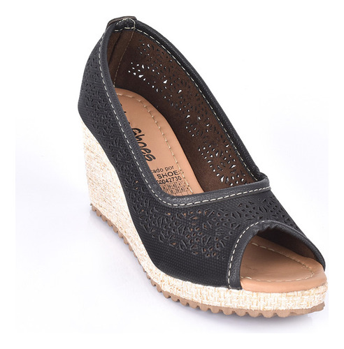 Price Shoes Plataformas Para Mujer 692a35negro