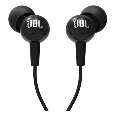 Audífonos JBL C100SI In-Ear Negros con Micrófono - Calidad de Sonido Premium y Diseño Compacto | MercadoLibre