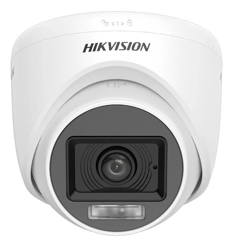 Camara Hikvision Turret Plastica 2 Mp 2.8 Mm Duallight Audio