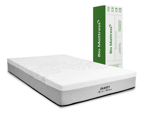 Colchon King  Size  Memory Foam Con Gel Gravity Bio Mattress