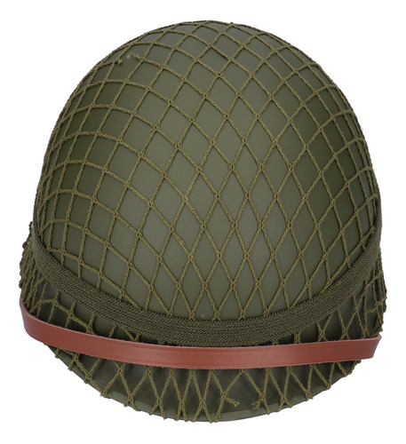 Casco Militar Verde Perfecto Para La Segunda Guerra Mundial,