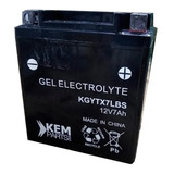 Bateria Kem Gel Ytx7lbs Yamaha Ybr 125 Ed 12/18 