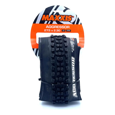 Llanta Maxxis Aggressor 27.5x2.30 Plegable Tubeless Exo Negro | Meses sin interés