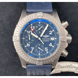 Breitling Avenger Azul Chronograph Titanio Caja Y Papeles