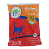 Arena Aglutinante - Sanitario Aglomerante X 12 Kg Animal Pet