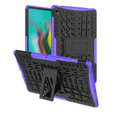 Funda Púrpura De Tpu+pc Para Galaxy Tab S5e