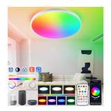 Lámparas De Techo Decorativa Para Sala Inteligente Alexa Rgb