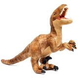 Peluche Wild Republic Dinosaurio Velociraptor Tela Textura