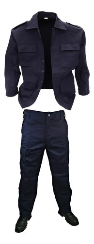 Uniforme Táctico Gabardina Comando Cargo Seguridad | Meses sin interés