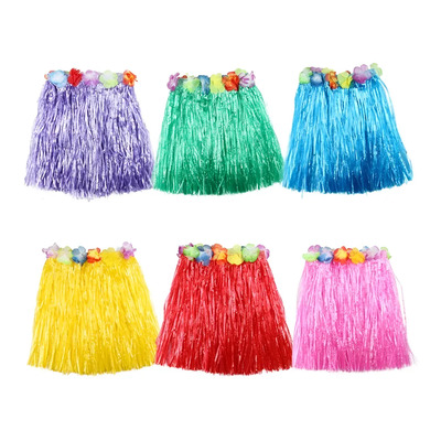 Falda Hawaiana 5 Piezas Disfraz Niña Adulto | MercadoLibre