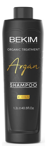 Bekim Shampoo Argán 4 Oils Nutrición X 1200ml