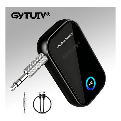 GYTUIV® Receptor 5.0 Para Coche,adaptador Inalámbrico Audio Portátil Para Auto Con Aux 3.5 Mm Y Audio Inalámbrico De Baja Latencia,receptor De Música Para Automóvil,,auriculares,parlantes | MercadoLibre