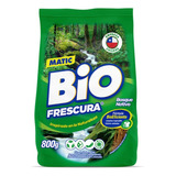 Detergente En Polvo Bio Frescura 800g Bosque Nativo