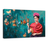 Cuadro Canvas Frida Kahlo Grande En Lienzo Artistico 100x140
