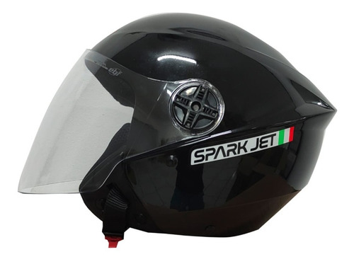 Capacete Moto Ebf Spark Jet Aberto Lançamento + Nfe