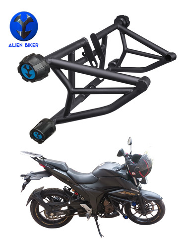 Slider Jaula Reforzado Para Moto Suzuki Gixxer Abs 250