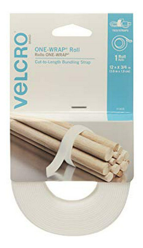 Ataduras Reutilizables Velcro Brand One-wrap - 12ft X 3/4in