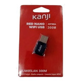 Placa De Red Wifi Usb 300 Mbps Nano Kanji Kjwifilan300