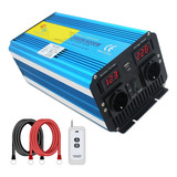 Inversor 12v/ 24v 220v 6000w 50hz/60hz Convertidor De