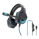 Auricular Gamer 7.1 Usb Pc, Con Software, Microfono Y Leds 