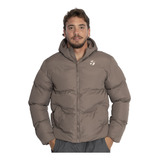 Campera Topper Puffer Iii Hombre Moda Café