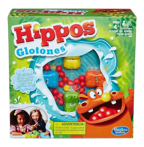 Hippos Glotones Juego De Mesa Niños 4+