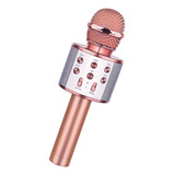 Micrófono De Karaoke Inalámbrico Bluetooth, 3 En 1, Máquina