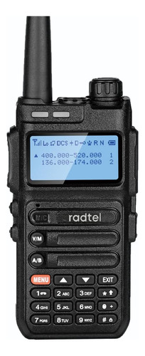 Radtel Rt-610 Radio Gmrs De Doble Banda Portátil 5w Walkie T