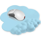 Mouse Pad En La Nube Con Soporte Para Reposamuñec