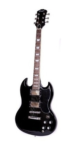 Guitarra Eléctrica Parquer Tipo Sg Negra Sg100bk