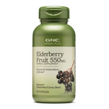 Gnc I Herbal Plus I Elderberry Fruit I 550mg I 60 Capsules