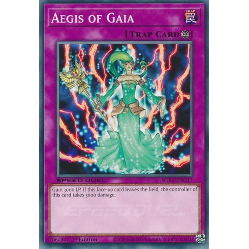 Aegis Of Gaia (sgx3-eng17) Yu-gi-oh!
