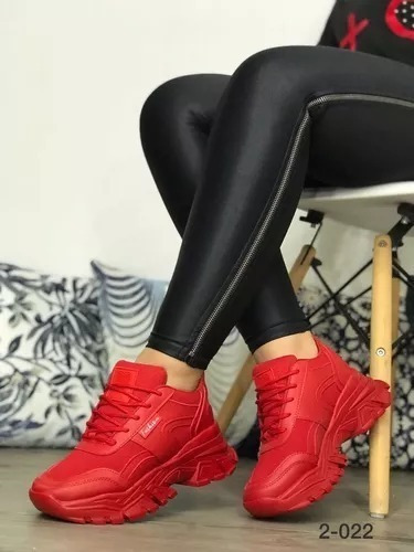 Tenis Mujer Zapatillas Fashion Colores Dama Deportivo 