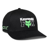 Gorra Fox Flexfit X Kawi Negro